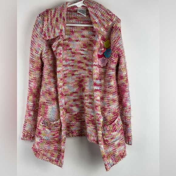 Girl's Sweater, Vest & Cardigan Mix Lot of 4 - Picture 6 of 7